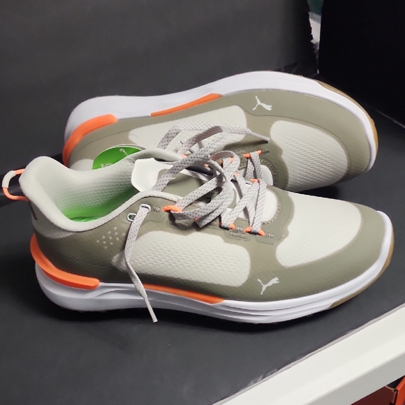 Puma Ignite Cream and Tan Sneakers - Picture 10 of 10